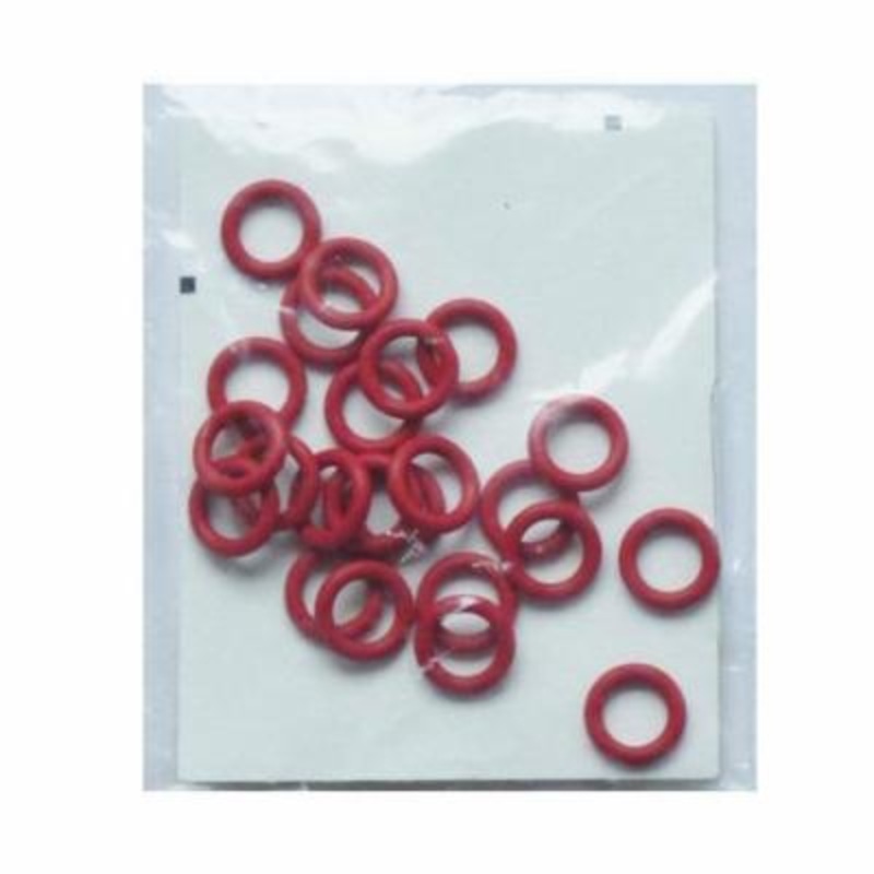Case Plastics O-Ring|Red|25pk