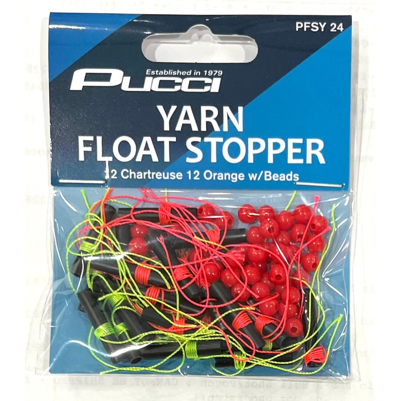 Pucci Yarn Float Stopper|PFSY24|T2G-HV|12Chart/12 Chart Red w/Beads|Default Title