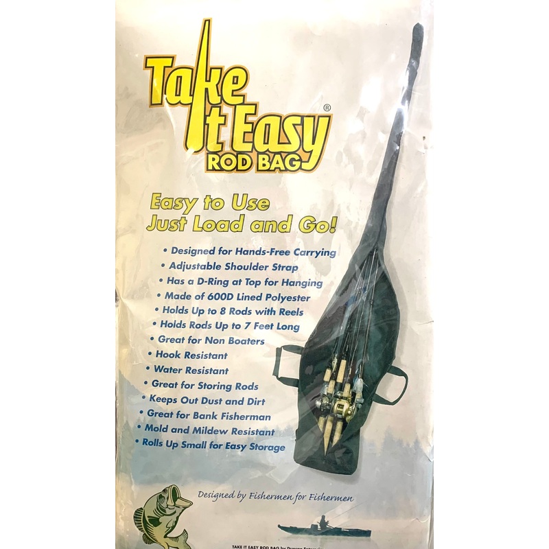 Take it Easy Rod Bags|Portable Rod Storage|Up to 7 Rods