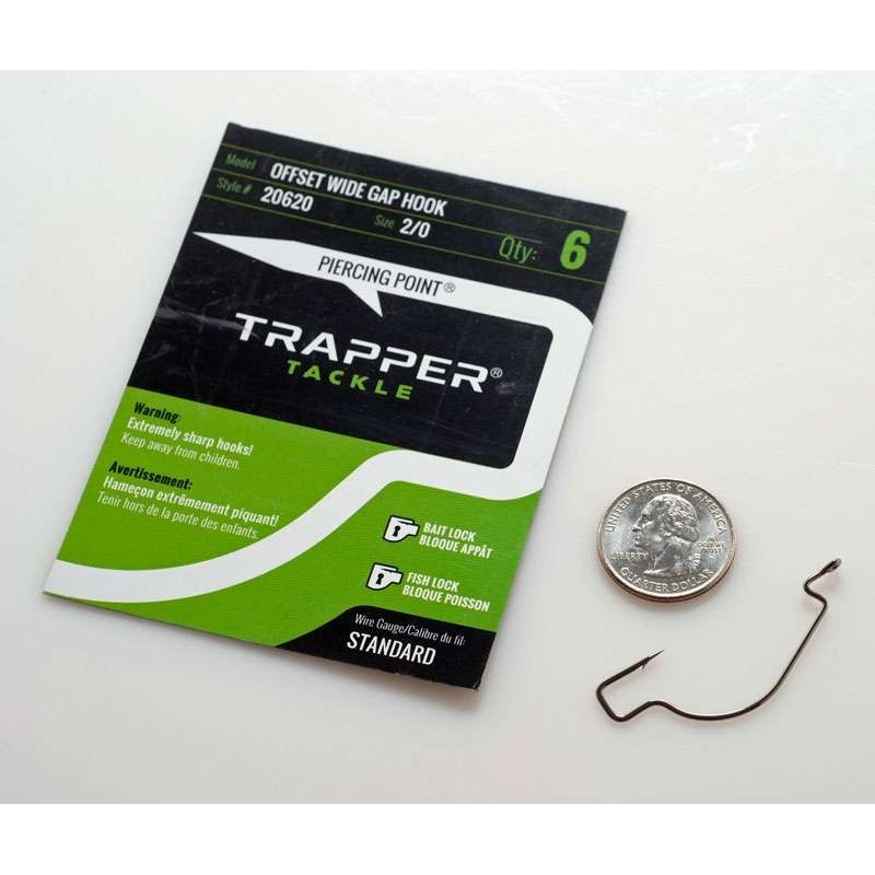 Trapper Offset Wide Gap 2/0|20620|2/0
