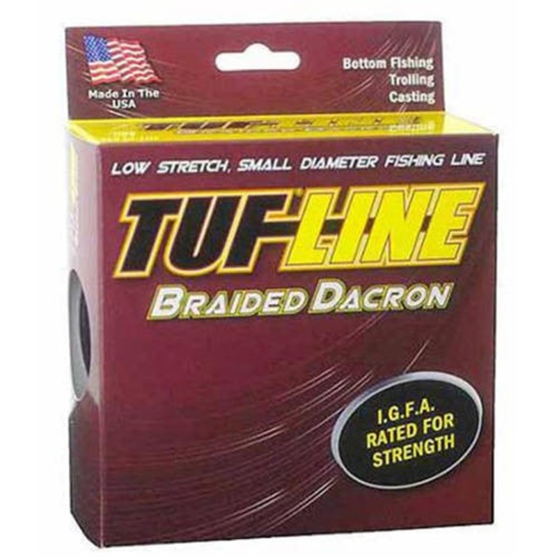 TUF-LINE Braided Dacron|50 lb/300yd|80 lb/300yd|Green Spot|GS80300