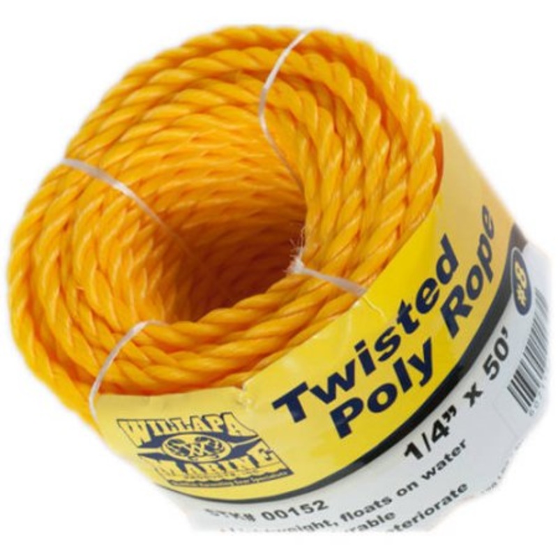 Willapa Rope Twisted Poly|152|1/4" x 50'