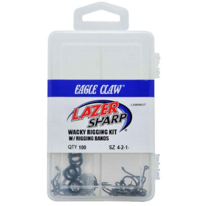 Eagle Claw Wacky Worm Kit|LSWWKIT|82 pieces