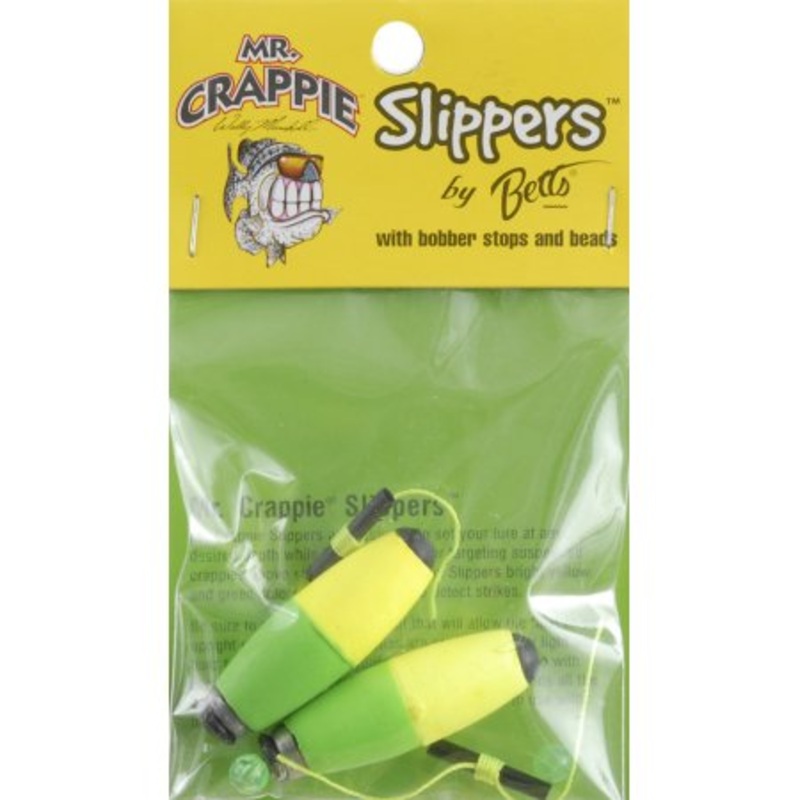 Mr. Crappie Slippers Weighted|BTM00BWSF2YG|MOBW-SF-2YG|1 1/2"|2