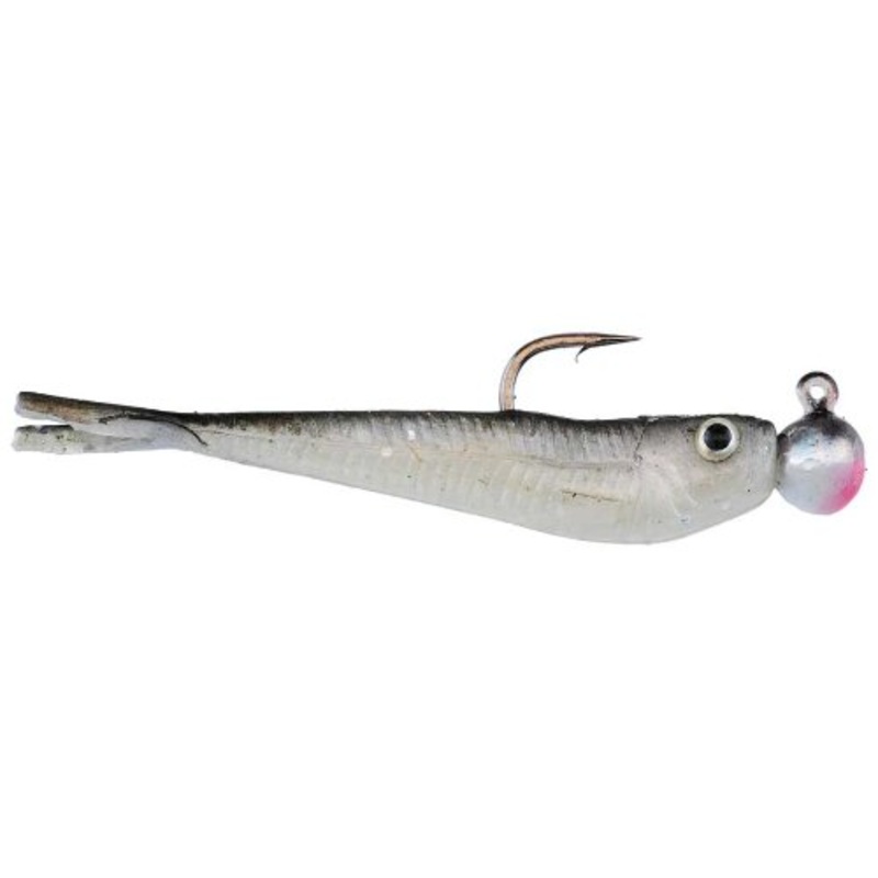 Berkley Power Bait Minnow 2|Black Shad 2"|Smelt 2|Chartreuse Shad 2
