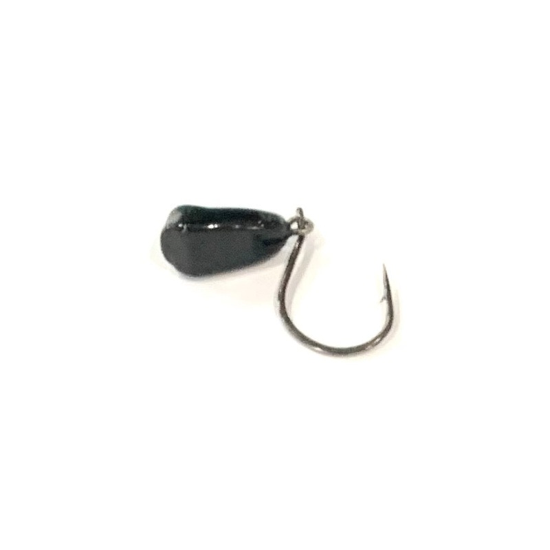 Frenzy Wack-A-Sack Jig 1/8oz|2-0 Rnd 1/8oz|Black|Green Pumpkin