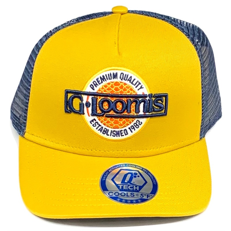 G-Loomis Establish Hat|Mustard/Navy Blue Mesh|OSFM