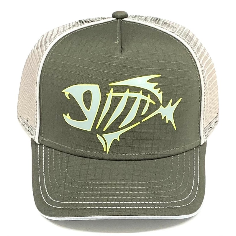 G Loomis Ripstop Hat|Olive/Light Grey Mesh|OSFM