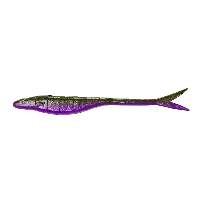 Googan Baits 5 Dart|Green Pumpkin Purple|Green Pumpkin|Natural|Electric Shad