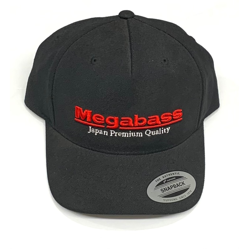 Megabass Classic SnapBack|Black & Red|OSFM