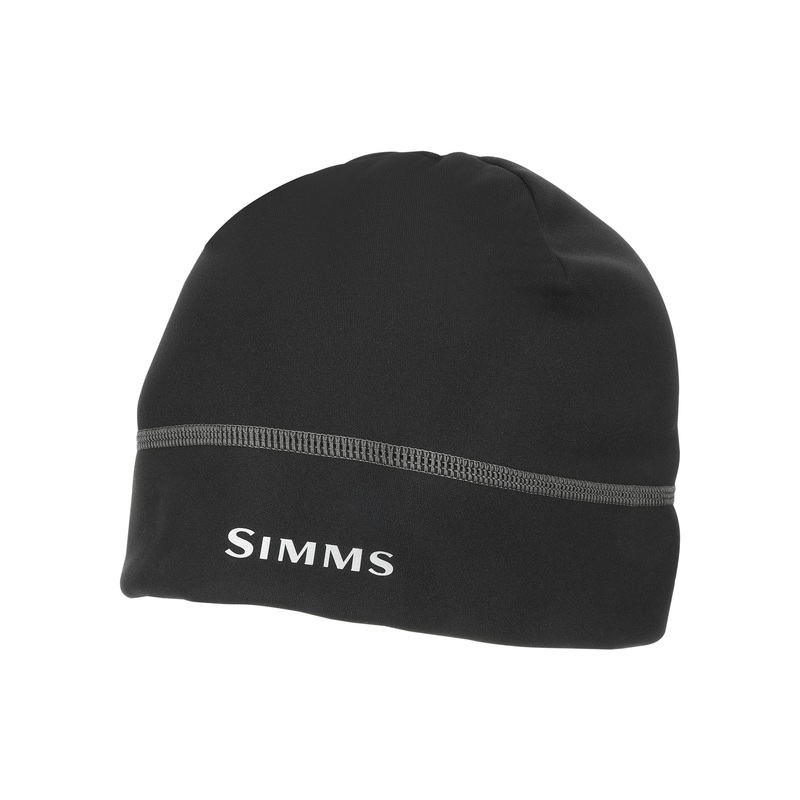 Simms GoreTex Infinium Wind Beanie-Black
