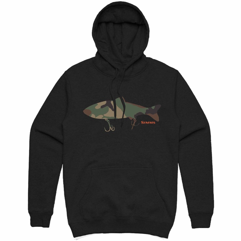 Simms Ms Bass Destruction Hoody-Black