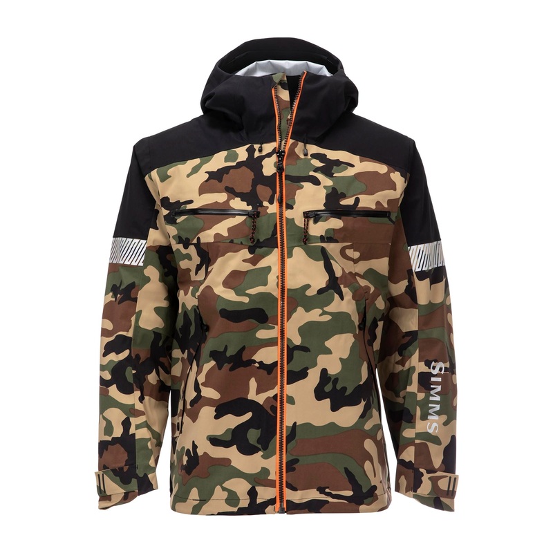 Simms Ms CX Jacket-Woodland Camo
