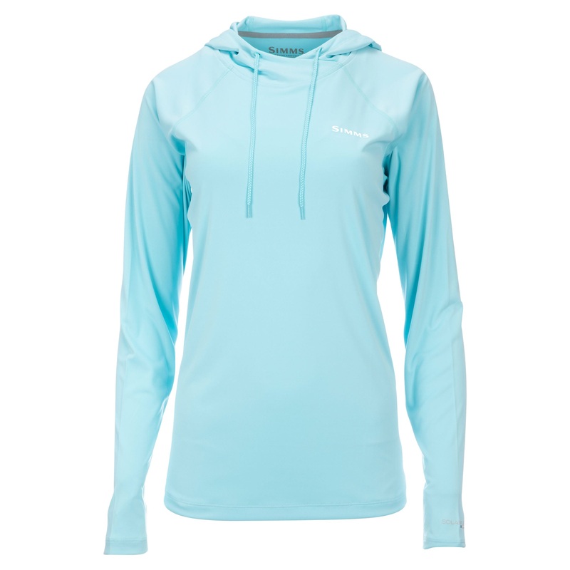 Simms Ws Solarflex Hoody-Laguna