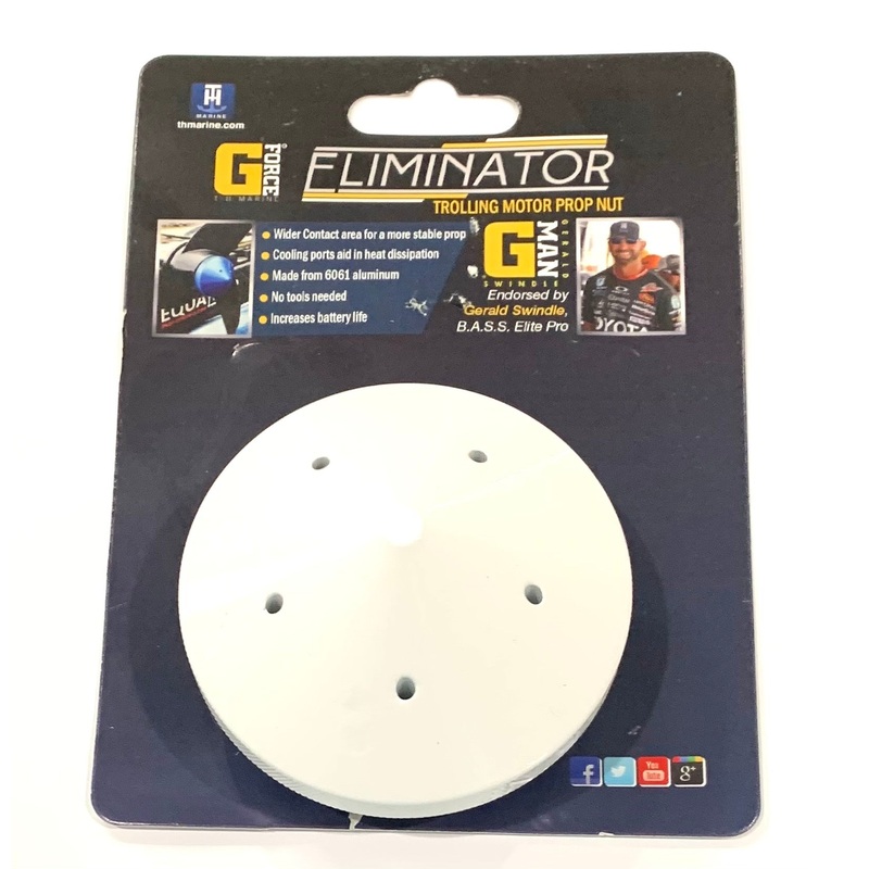TH Marine Eliminator|Minn Kota 80lb,101lb,112lb|Lowrance Ghost|White|Black