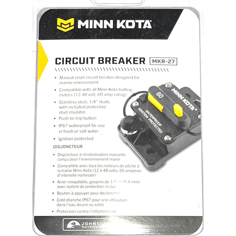 MINN KOTA Circuit Breaker|MKR-27