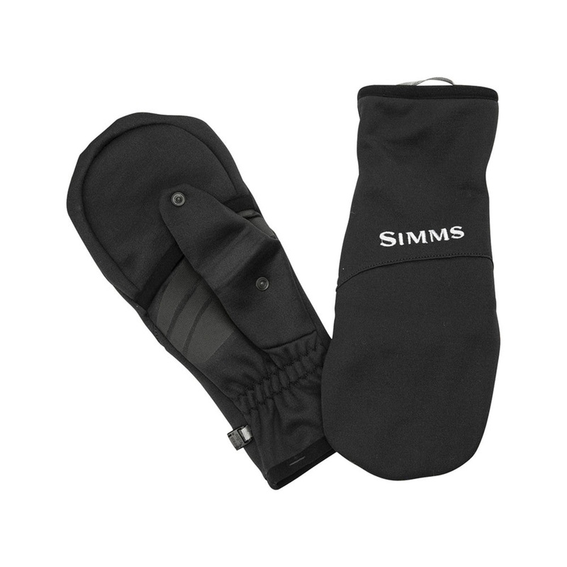 Simms Freestone Foldover Mitt-Black