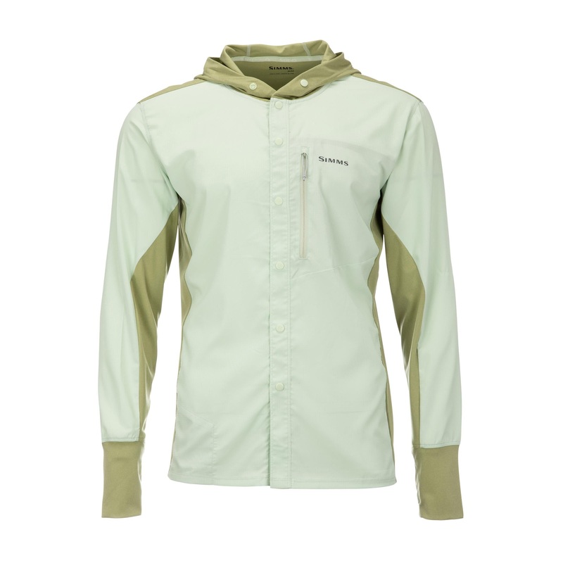Simms Ms Intruder Hoody-Light Green/Sage Heather