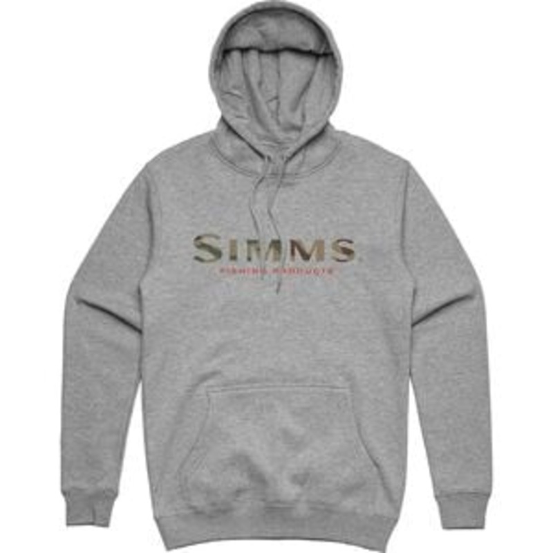 Simms Ms Logo Hoody-Grey Heather