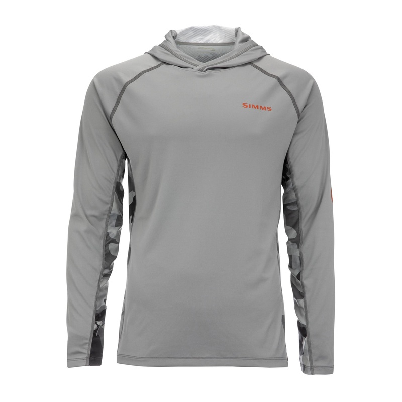 Simms Ms Solarvent Hoody-Woodland Camo Steel