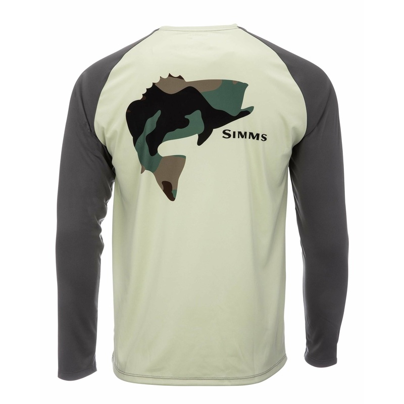Simms Ms Tech Tee-Artist Series Light Green