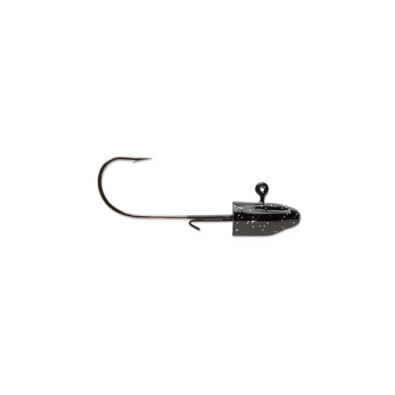 VMC Pro Series Darter Head|Black|1/8oz  4pk|3/16oz  4pk|1/4oz  4pk|3/8oz  4pk