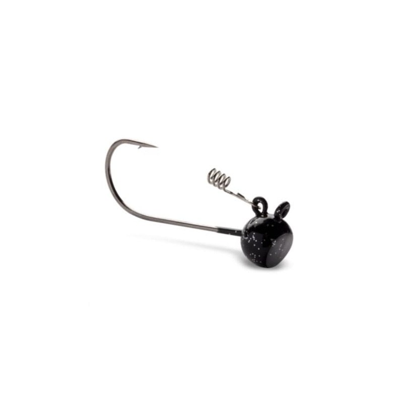 VMC Stand Up Shaky Head Jigs|Black|Green Pumpkin|1/8oz-3/0 Hook|3/16oz-3/0 Hook|3/16-3/0 Hook