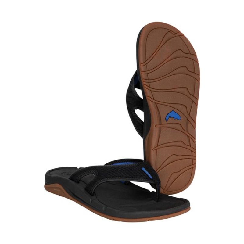 Simms Ms Challenger Flip Flop-Black