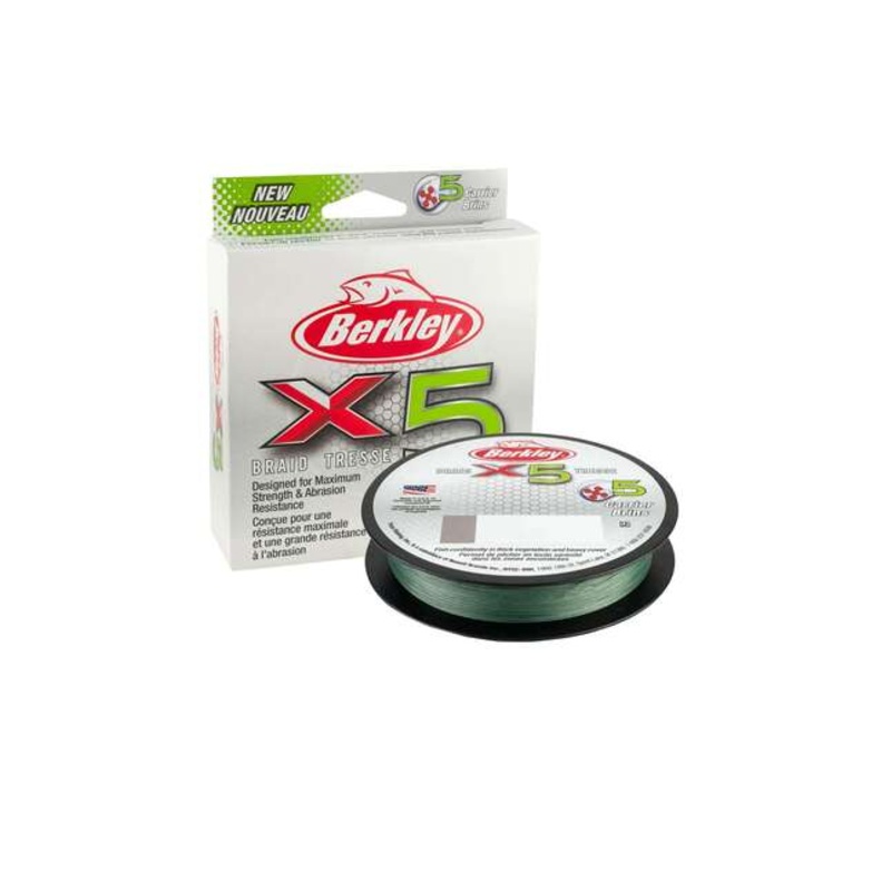 Berkley X5 Braid|8 LB|10 LB|15 LB|20 LB|30 LB|40 LB|50 LB|65 LB|80 LB