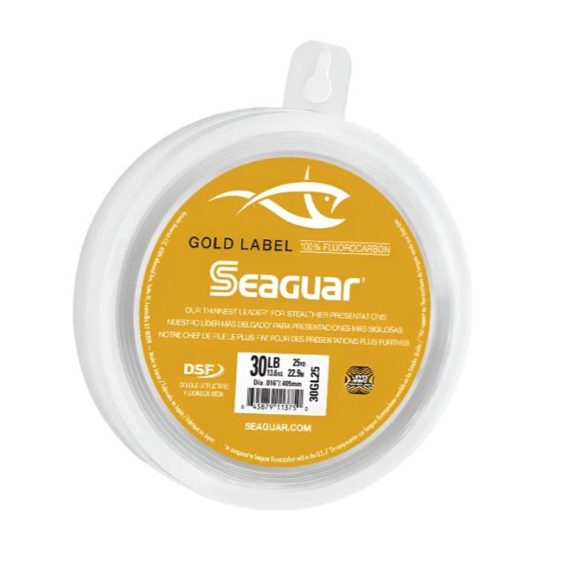 Seaguar Gold Label 25yd|4 LB|6 LB|8 LB|10 LB|12 LB|15 LB|20 LB|25 LB