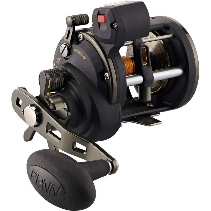 Squall II Levelwind Line Counter Trolling Reel