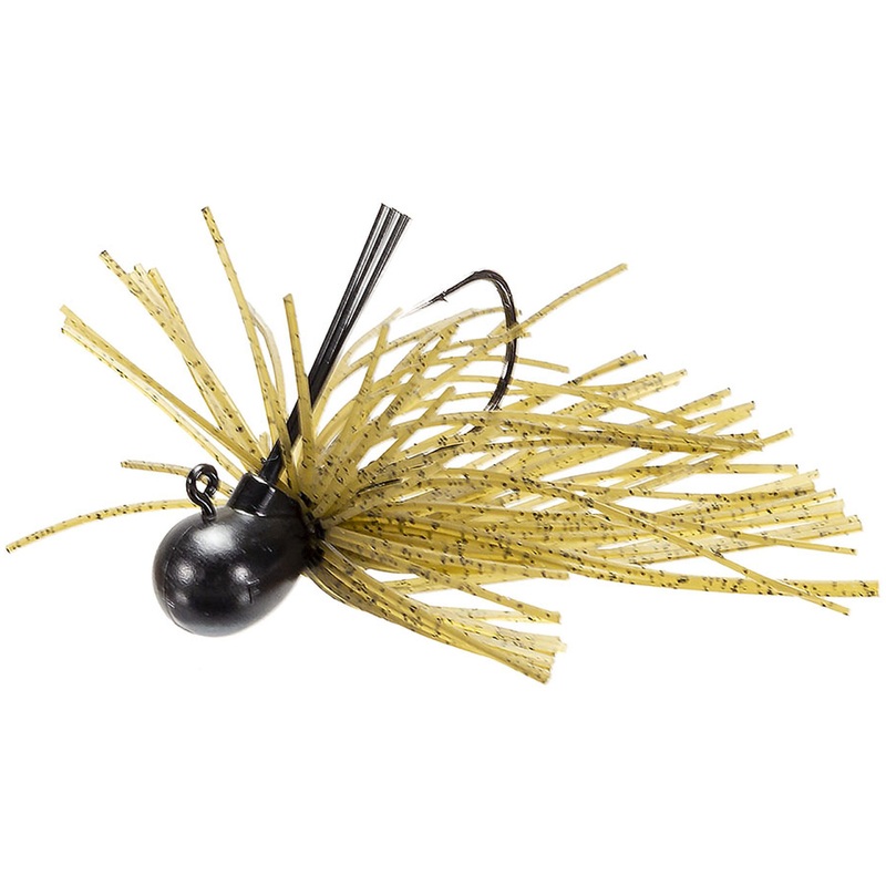 Keitech Guard Spin Jig|5/32oz|1/8oz|Green Pumpkin