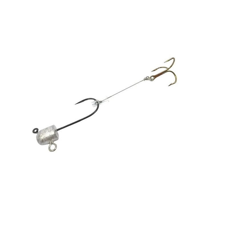 Red October Mid Musky Tube Jig Head