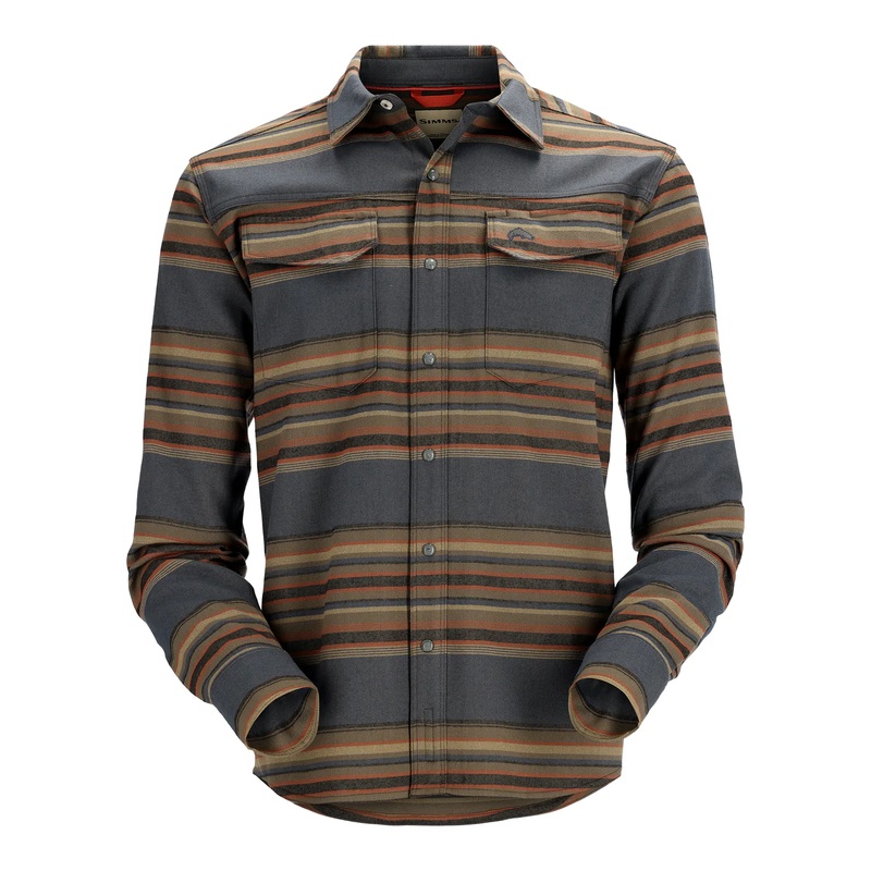 Simms Men's Gallatin Flannel|MULTICOLORED STRIPE|MEDIUM|LARGE|EXTRA LARGE|XXL