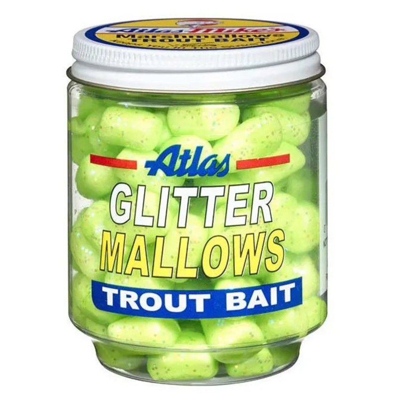 Atlas Glitter Mallows|Chartreuse - Garlic|Yellow - Cheese