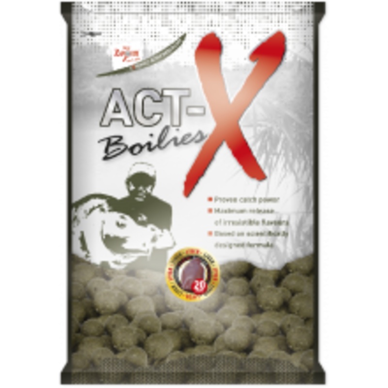 Carp Zoom ACT-X Boilies|Exotic Fruits|Strawberry|Vanilla