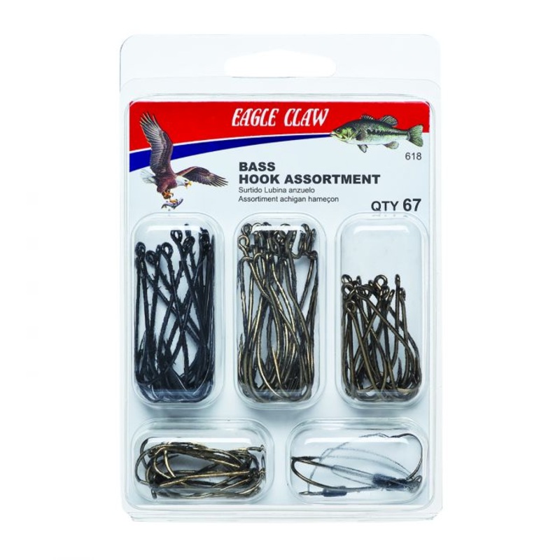 Eagle Claw Bass Hook Assortment