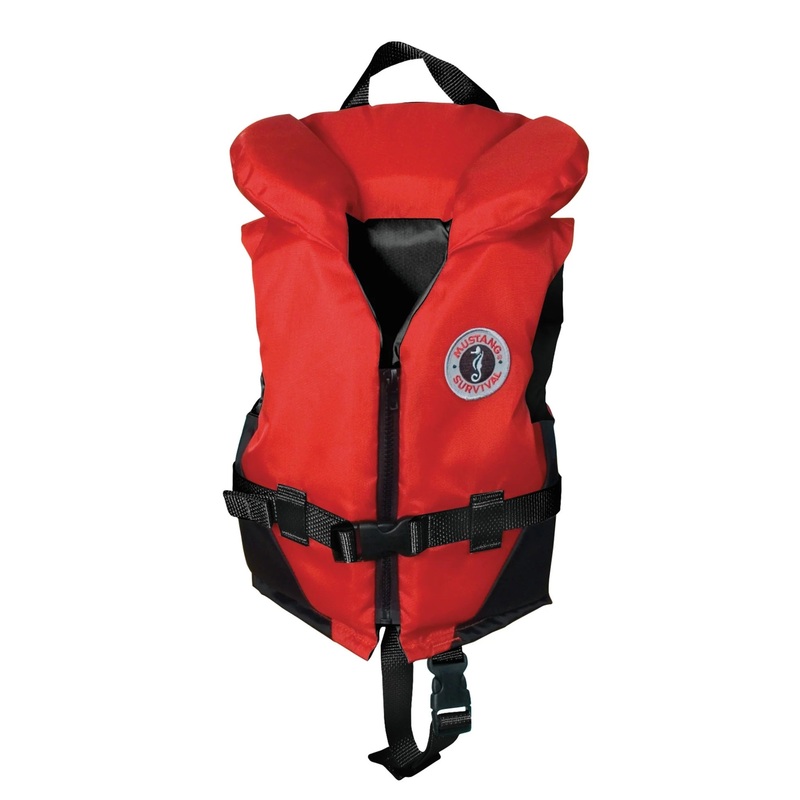 Mustang Infant Foam PFD|Red/Black