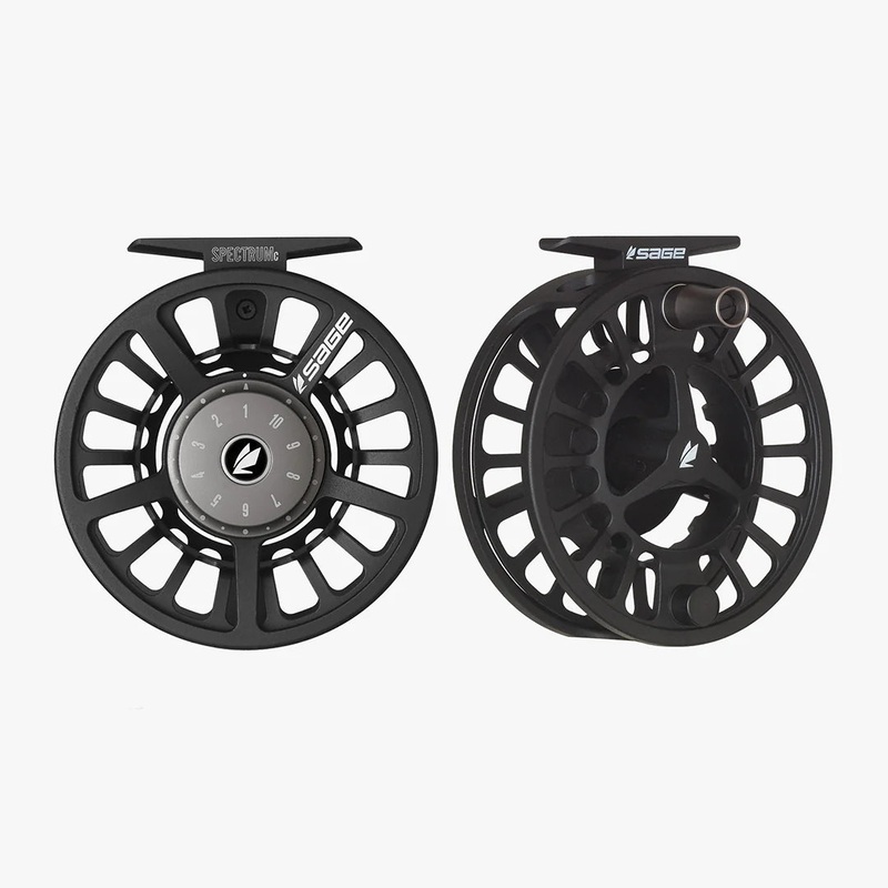 Sage Spectrum C Fly Reel|3/4wt|5/6wt|7/8wt|9/10wt|Black