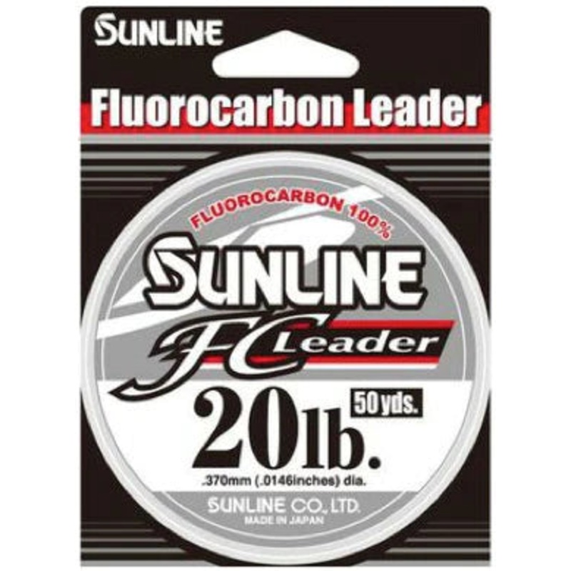 Sunline 100% Fluorocarbon FC Leader - 50yd