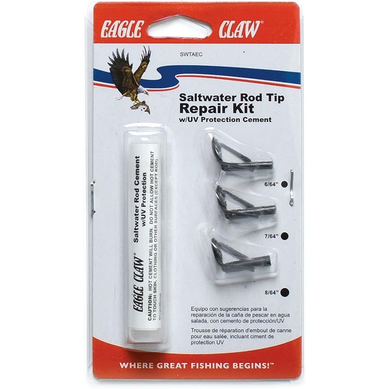 Eagle Claw Saltwater Rod Tip Repair Kit