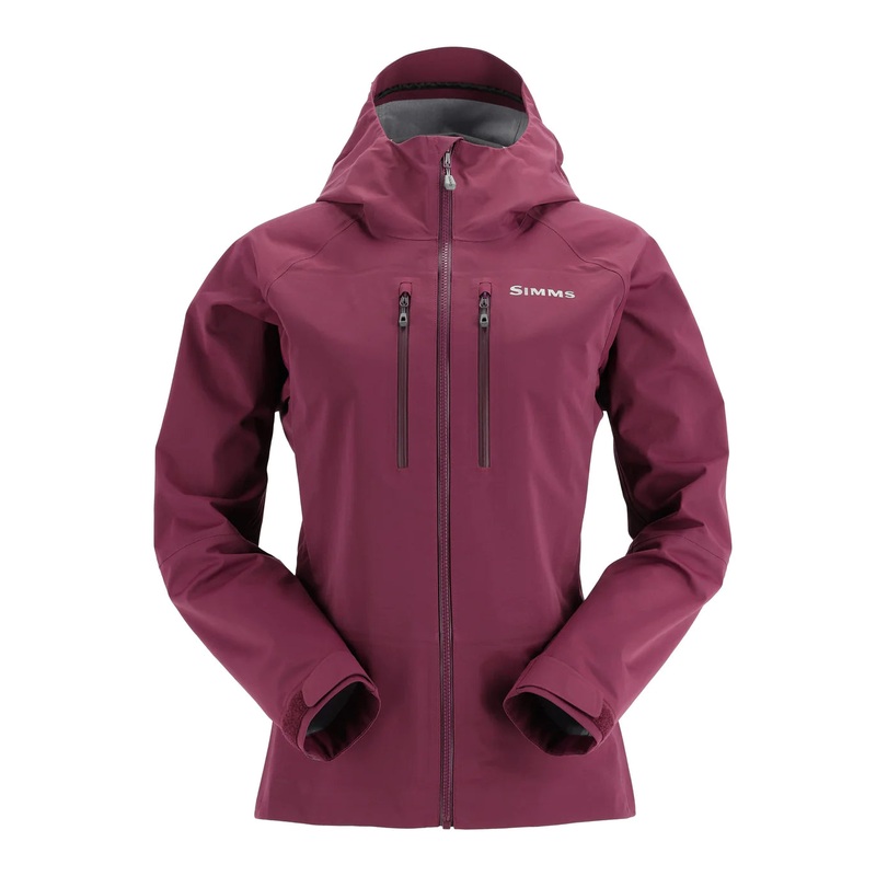 Simms Womens Freestone Jacket Size Med Mulberry