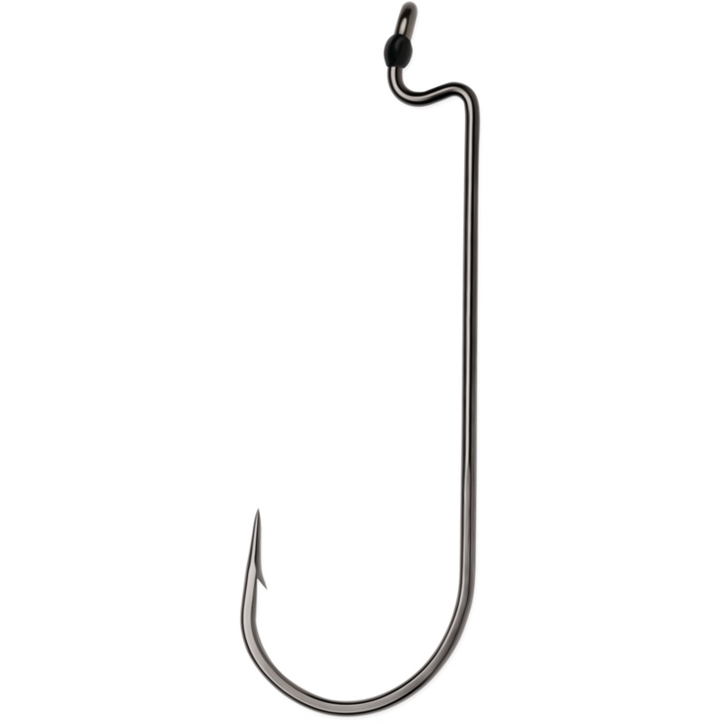 VMC Worm Hook - Black Nickel|1/0|2/0|3/0|4/0|5/0