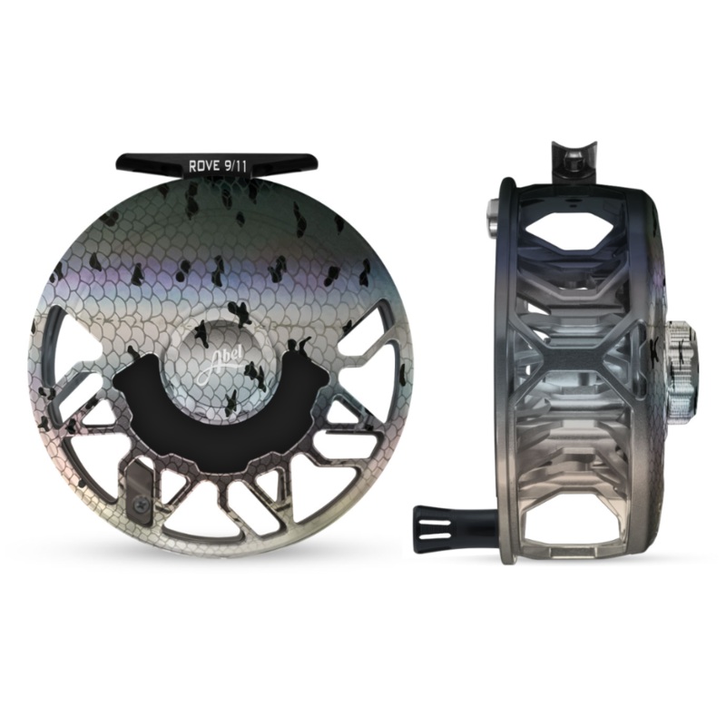 Abel Rove Series Fly Reel|Atlantic Salmon/Blank Drag w/Black Handle 9/11
