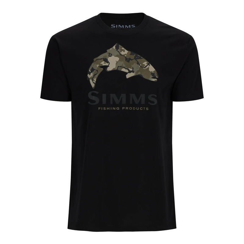 Simms M's Trout Regiment Camo Fill T-Shirt