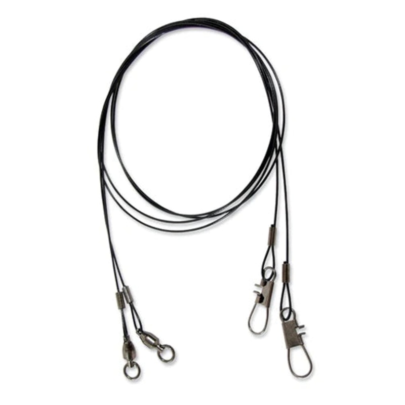 SPRO Nylon Coated Wire Leaders - 2pk