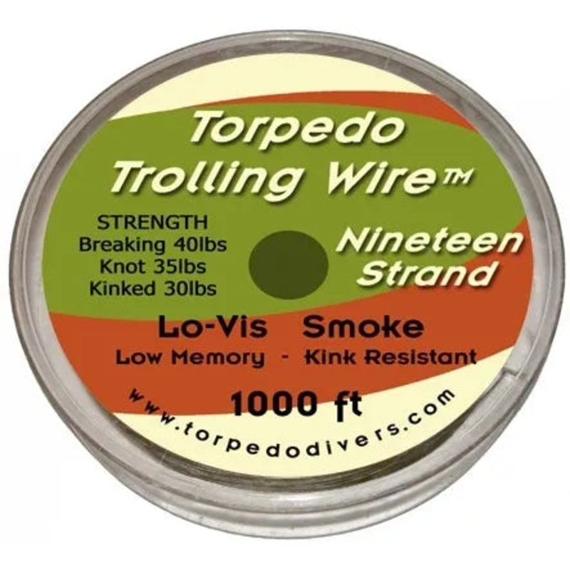 Torpedo 19-Strand Trolling Wire