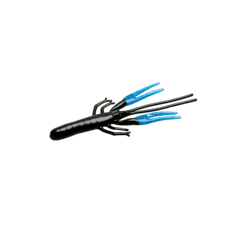 Zoom Big Critter Craw|Black/Blue Claw