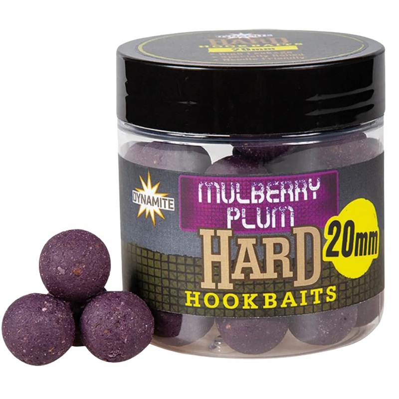 Dynamite Baits Hard Hook Baits Boilies 20mm - Mulberry Plum