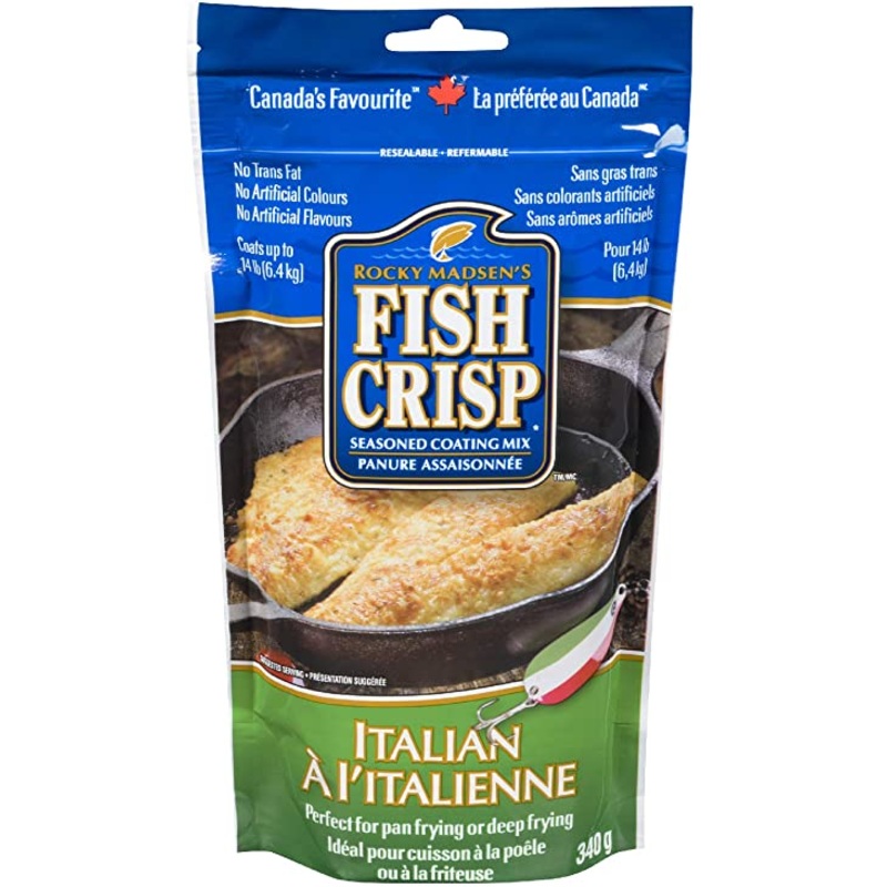 Rocky Madsen's Fish Crisp Italian Recipe